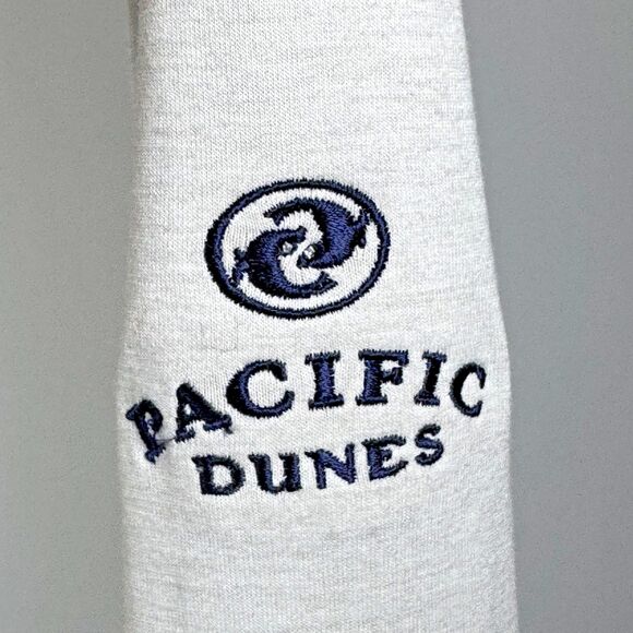 G/Fore Pullover Women XL Gray Pacific Dunes Golf Quarter Zip Lightweight Stretch - Picture 10 of 14